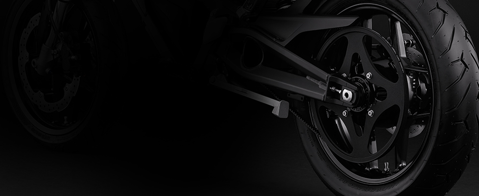 Zero FXS Electric Motorcycle Drivetrain