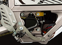 Motor de la motocicleta eléctrica Zero MX