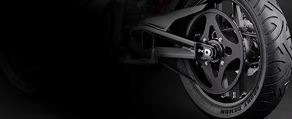 Zero S Electric Motorcycle Drivetrain