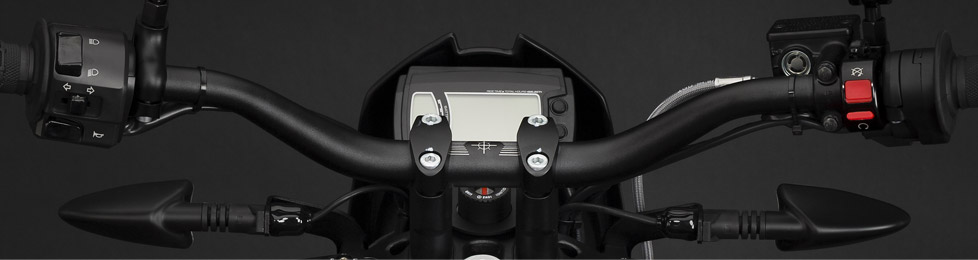 Zero XU Electric Motorcycle Dashboard