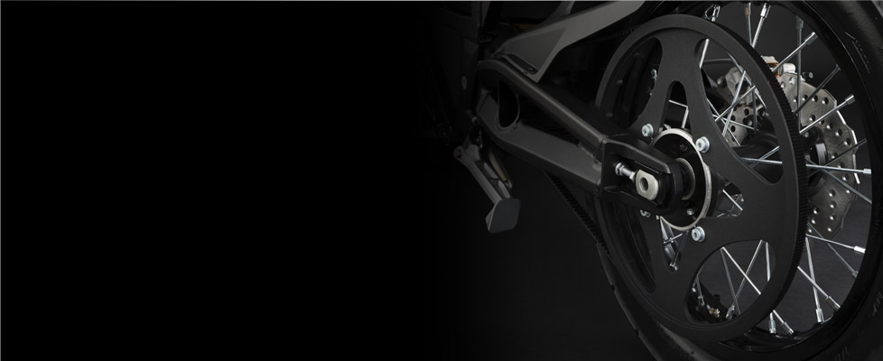 Zero XU Electric Motorcycle Drivetrain